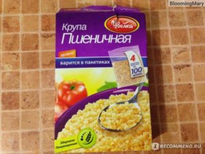 Пшеничная каша в пакетиках польза и вред