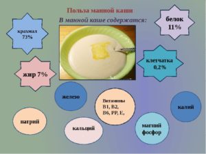 Манная каша польза и вред для ребенка комаровский