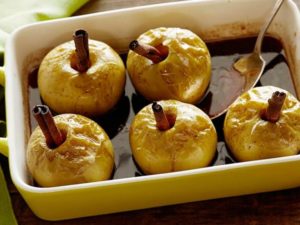 Печеные яблоки в духовке польза и вред рецепты
