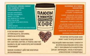 Вред и польза натурального кофе в зернах