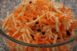 Морковь и яблоко салат польза и вред