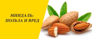 Миндаль польза и вред для детей