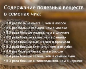 Чиа семена польза и вред рецепты приготовления